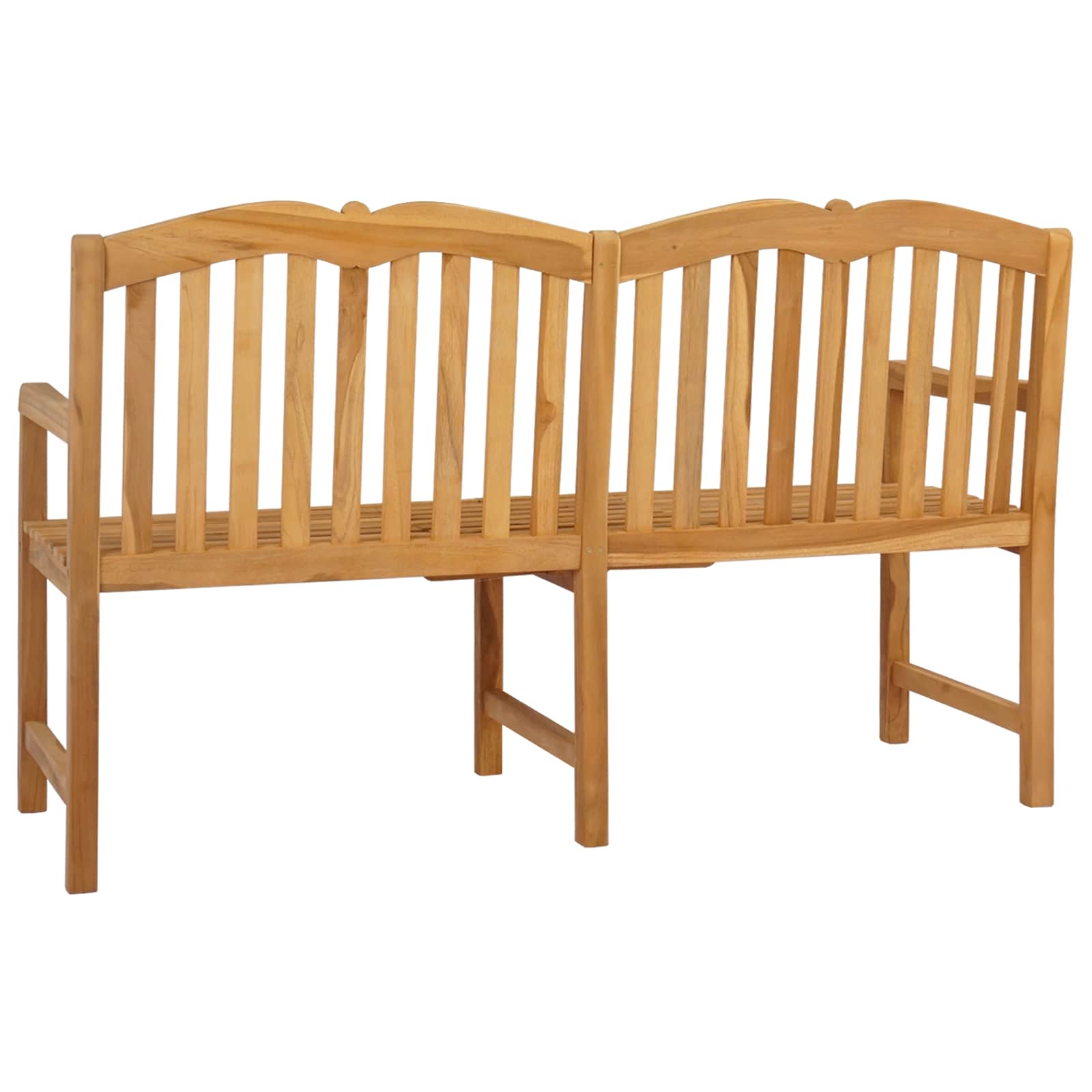 Handgemaakte Rozenbank Naturel 155 x 60 x 94 cm