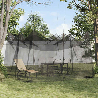Tuin Muggen Net 156 Gaas Zwart 4 x 4 x 2,5 m Polyester