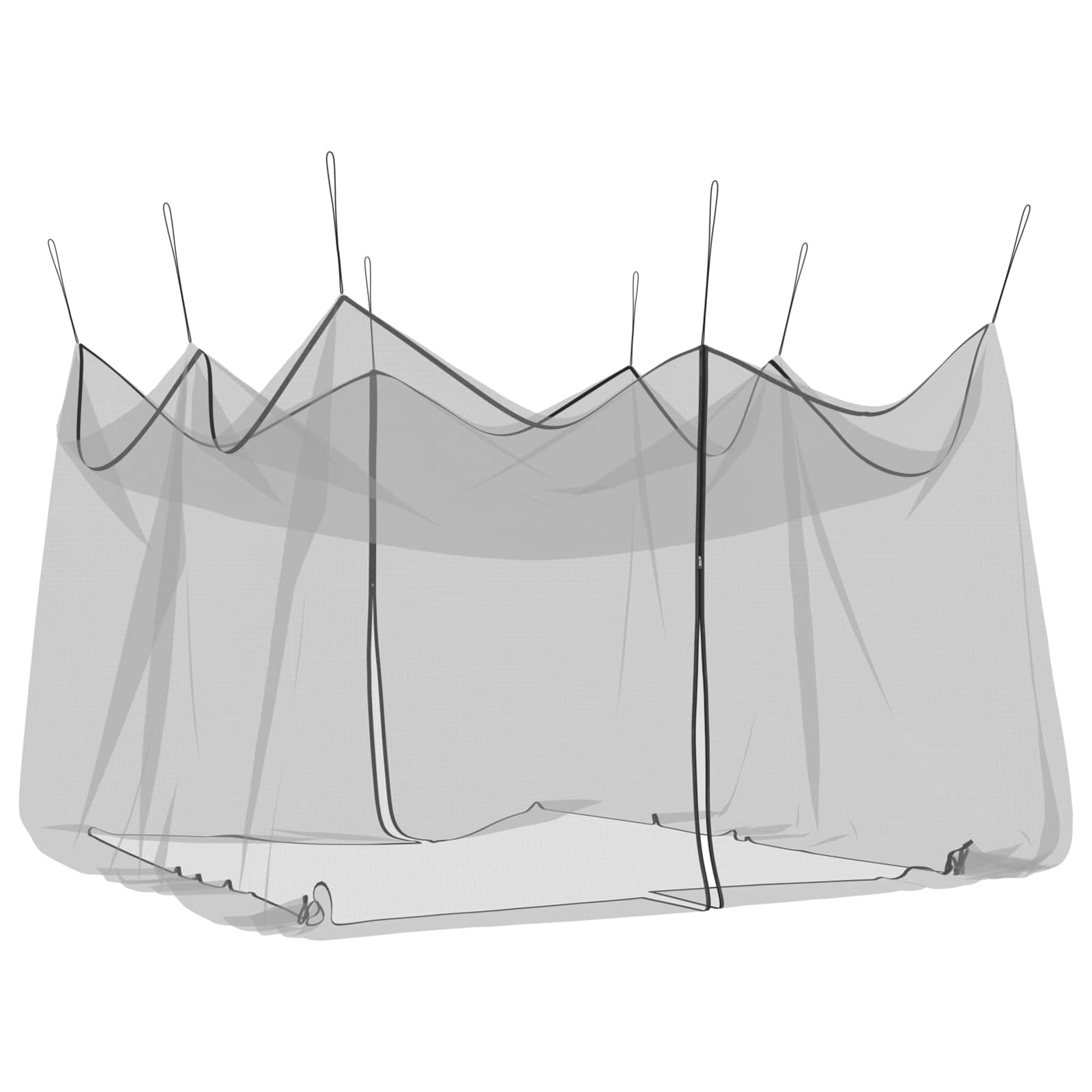 Tuin Muggen Net 156 Gaas Zwart 4 x 4 x 2,5 m Polyester