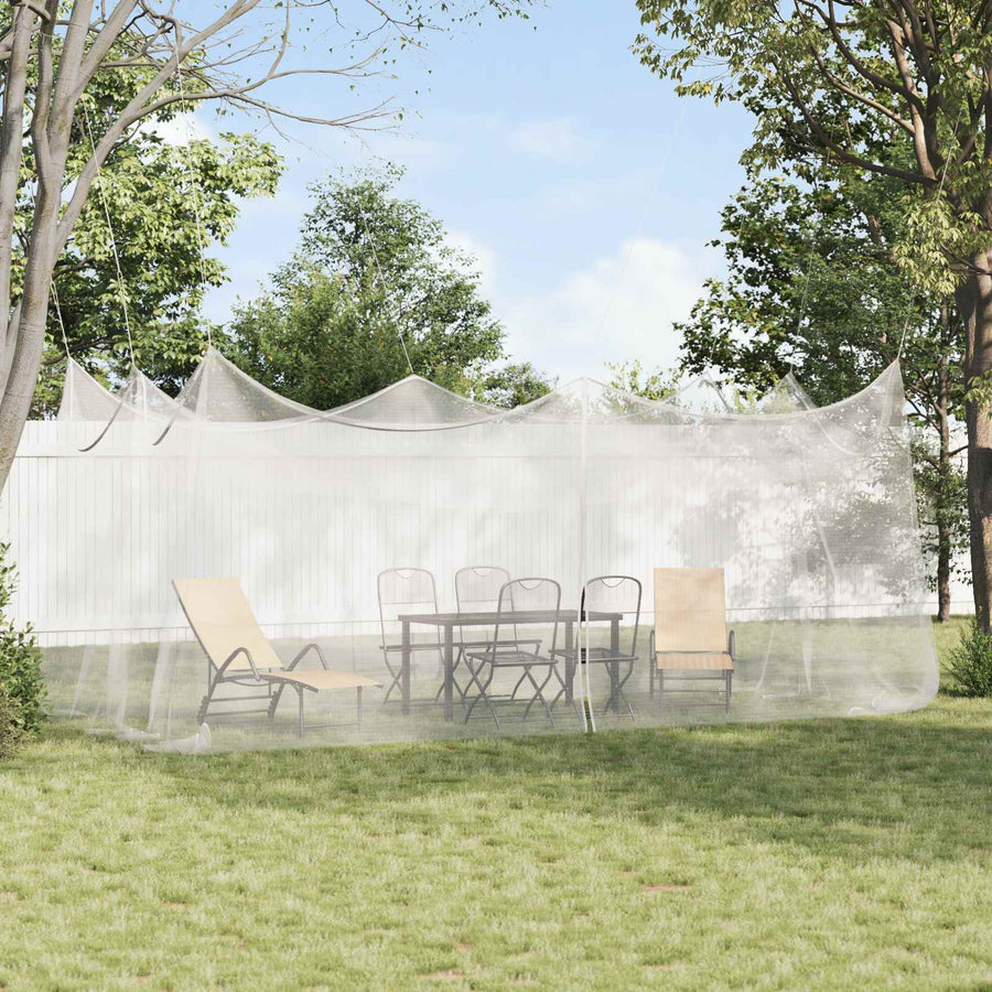 Tuin Muggen Net 156 Gaas Wit 3 x 6 x 2,5 m Polyester