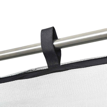 Muggennet voor Gazebo 220 Gaas 220 gaas Zwart 3,6 x 3,6 x 2 m