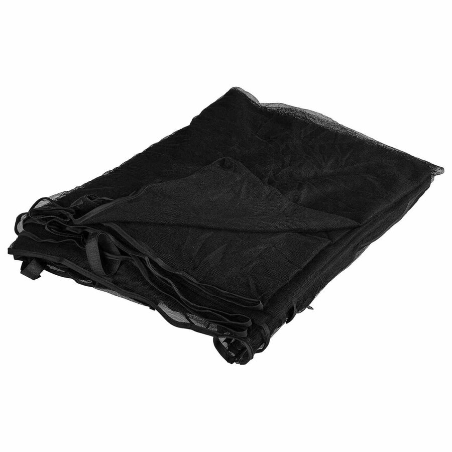 Muggennet voor Gazebo 220 Gaas 220 gaas Zwart 4,5 x 3 x 2 m
