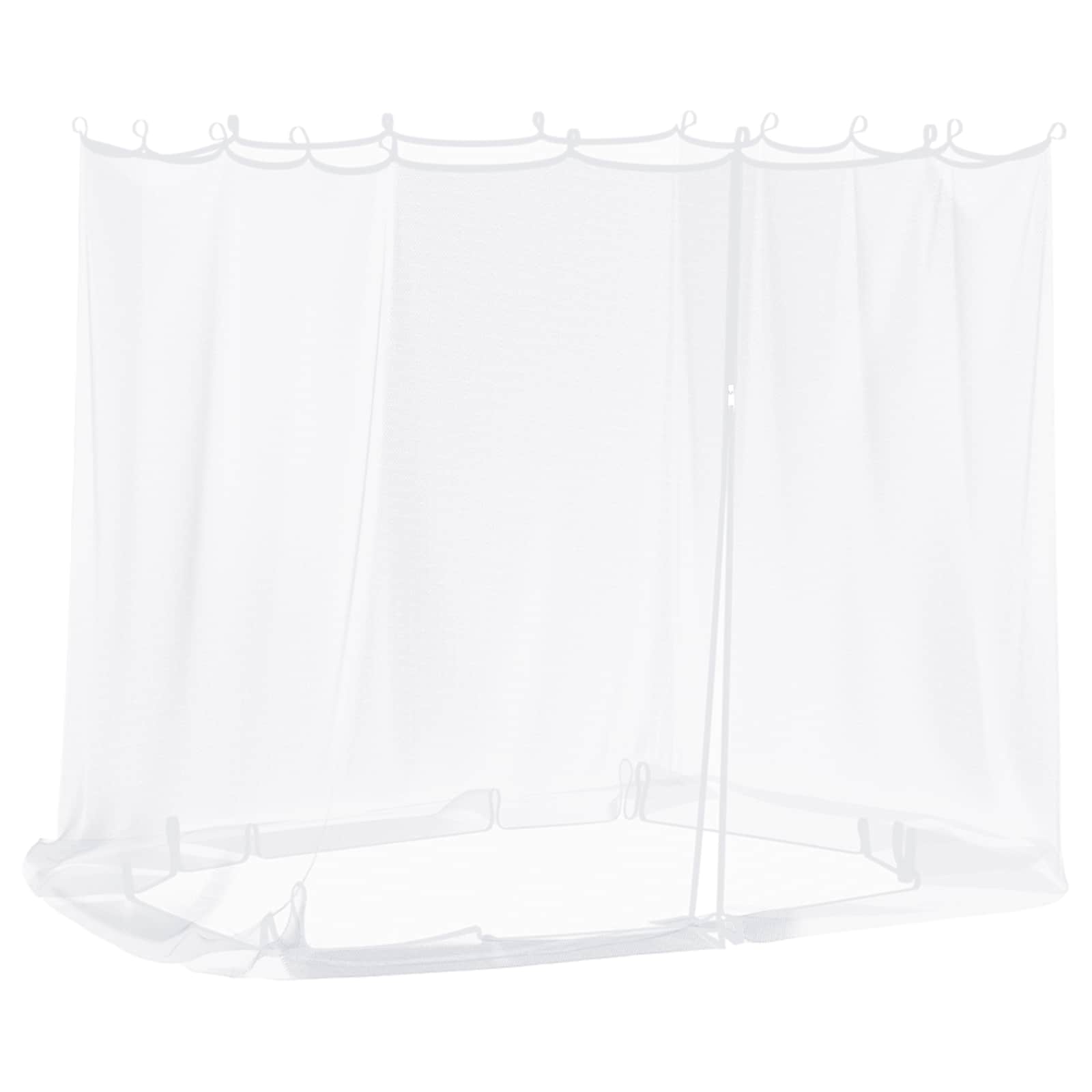 Muggennet voor Gazebo 220 Gaas 220 gaas Wit 2 x 2 x 2 m