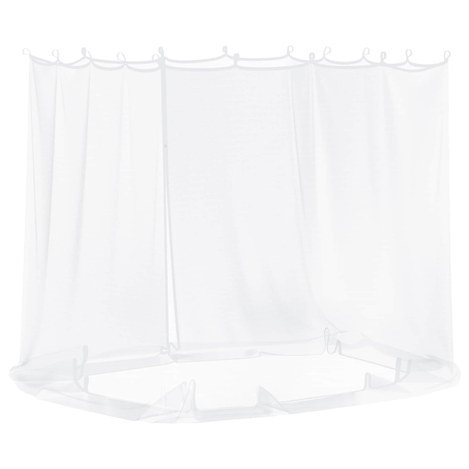 Muggennet voor Gazebo 220 Gaas 220 gaas Wit 2 x 2 x 2 m