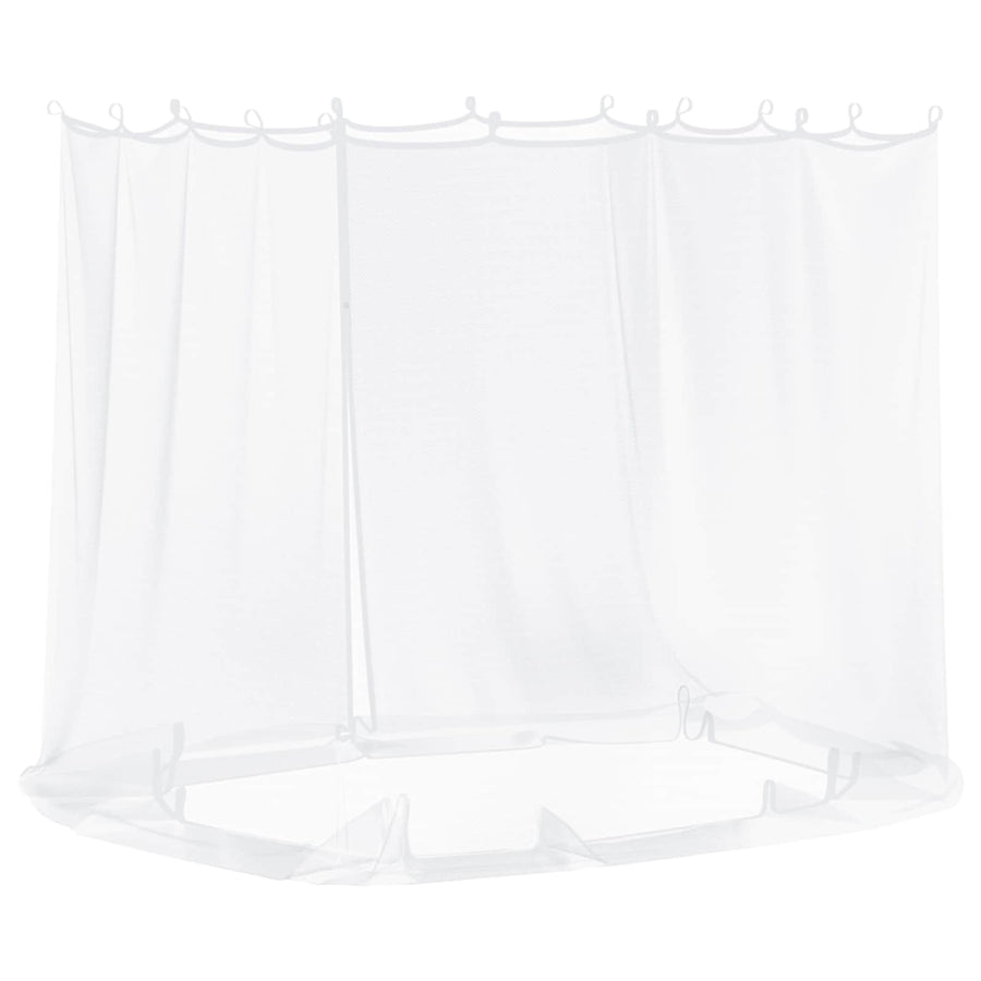 Muggennet voor Gazebo 220 Gaas 220 gaas Wit 2 x 2 x 2 m