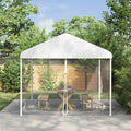 Muggennet voor Gazebo 220 Gaas 220 gaas Wit 4 x 3 x 2 cm
