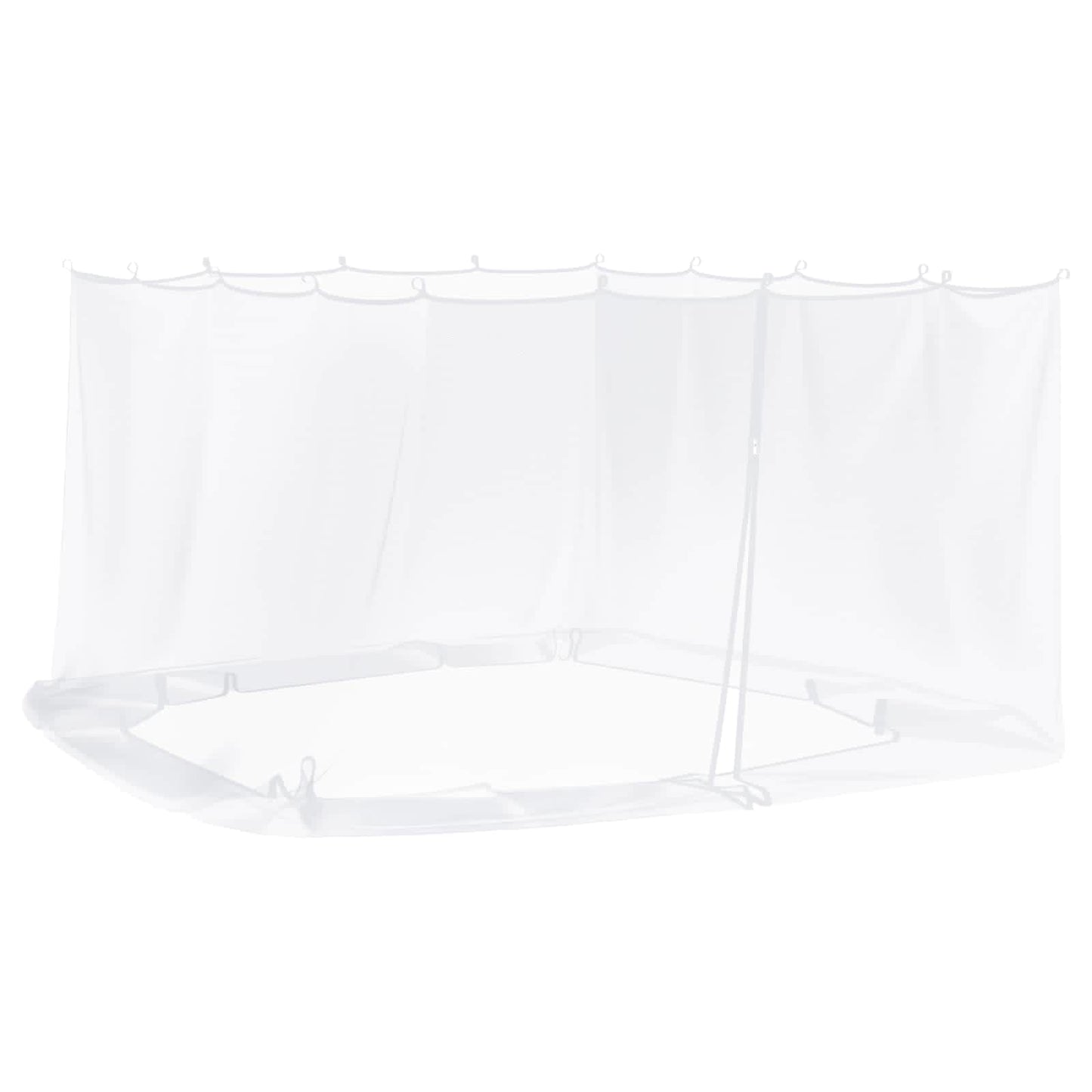 Muggennet voor Gazebo 220 Gaas 220 gaas Wit 4 x 3 x 2 cm