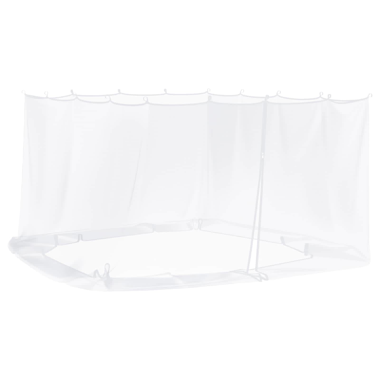 Muggennet voor Gazebo 220 Gaas 220 gaas Wit 4 x 3 x 2 cm