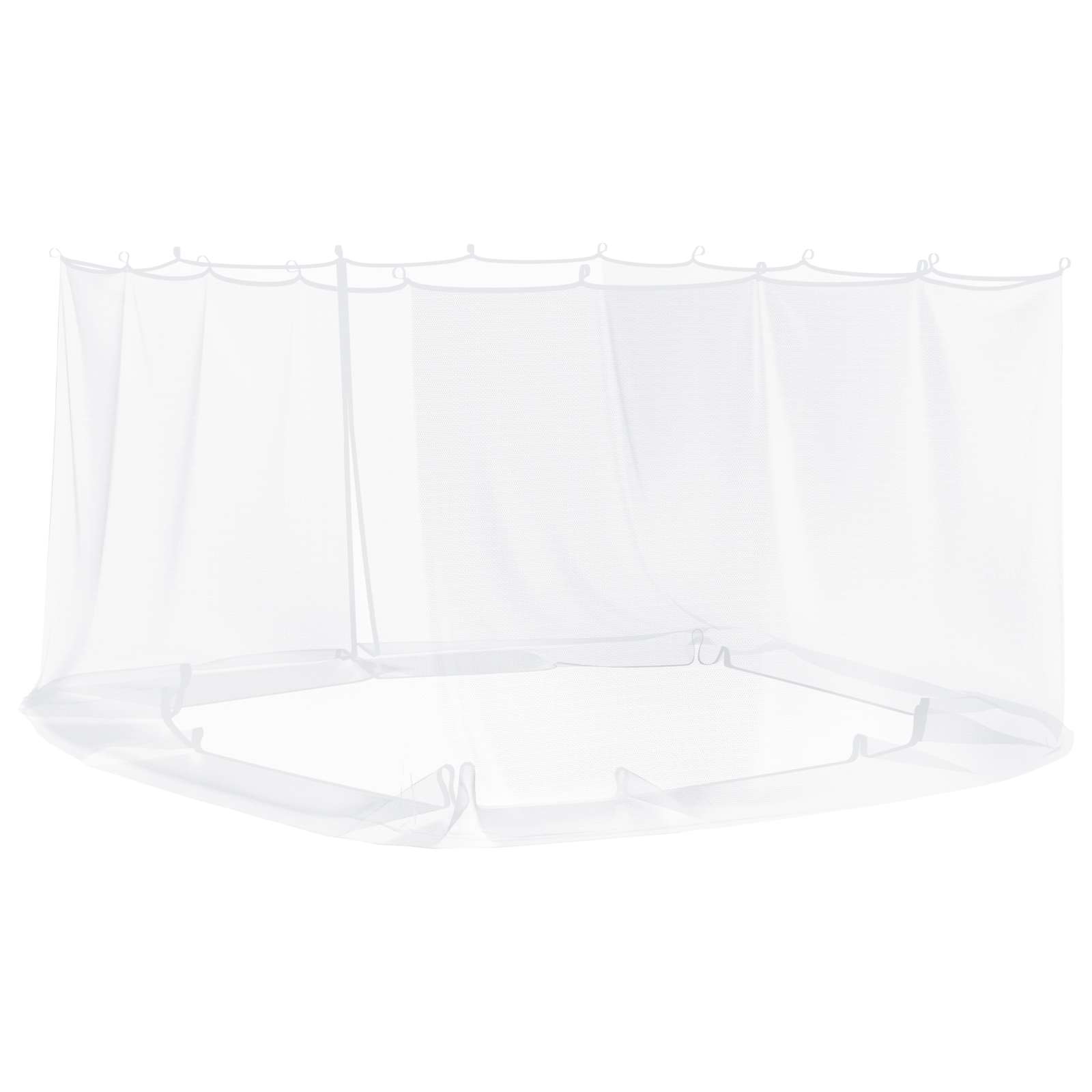 Muggennet voor Gazebo 220 Gaas 220 gaas Wit 4 x 3 x 2 cm