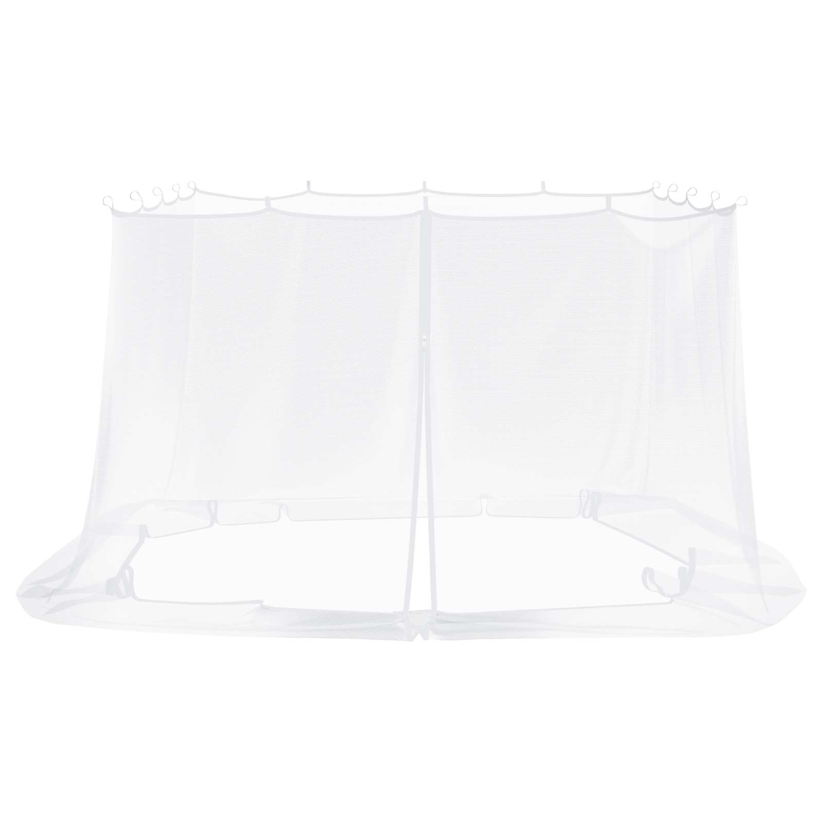 Muggennet voor Gazebo 220 Gaas 220 gaas Wit 4 x 3 x 2 cm