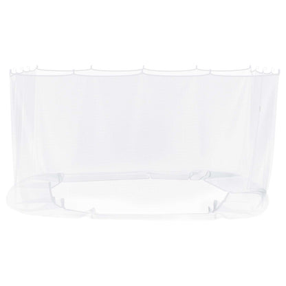 Muggennet voor Gazebo 220 Gaas 220 gaas Wit 4 x 3 x 2 cm
