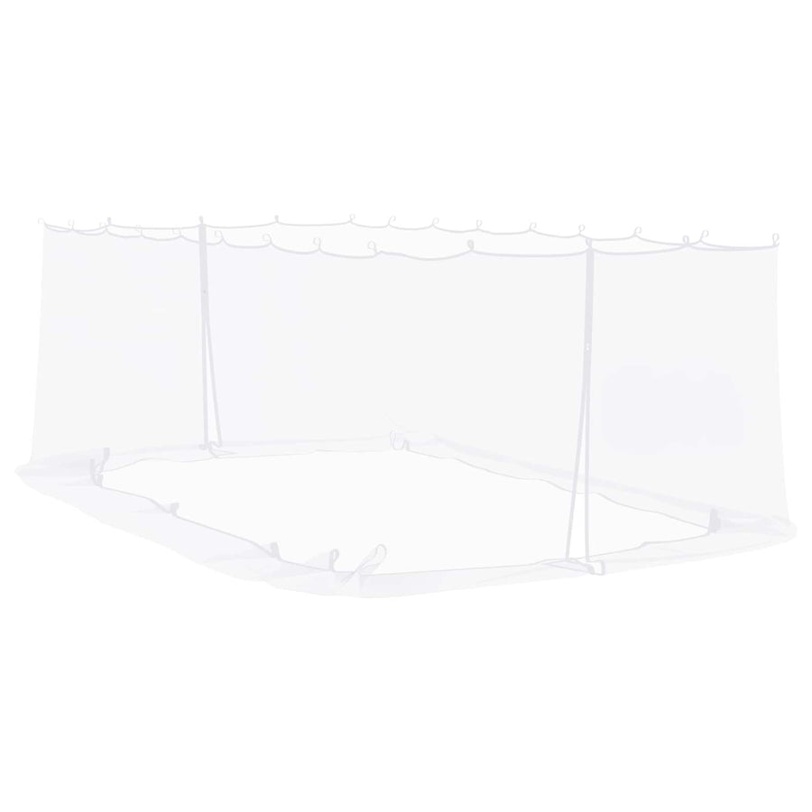 Muggennet voor Gazebo 220 Gaas 220 gaas Wit 6 x 3 x 2 m