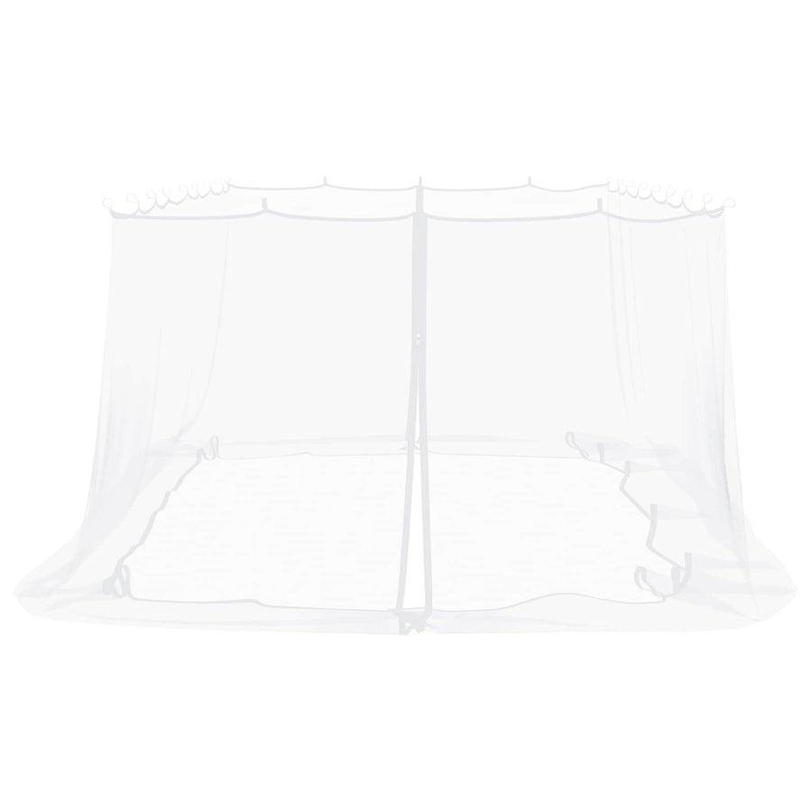 Muggennet voor Gazebo 220 Gaas 220 gaas Wit 6 x 3 x 2 m