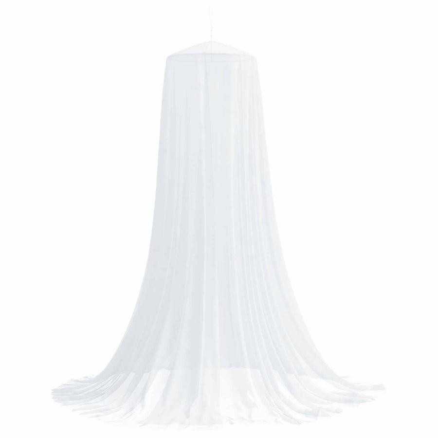 Muggennetje voor Bed 156 Gaas 3 pcs 156 gaas Wit Ø56 x 220 cm