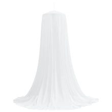 Muggennetje voor Bed 156 Gaas 3 pcs 156 gaas Wit Ø56 x 220 cm