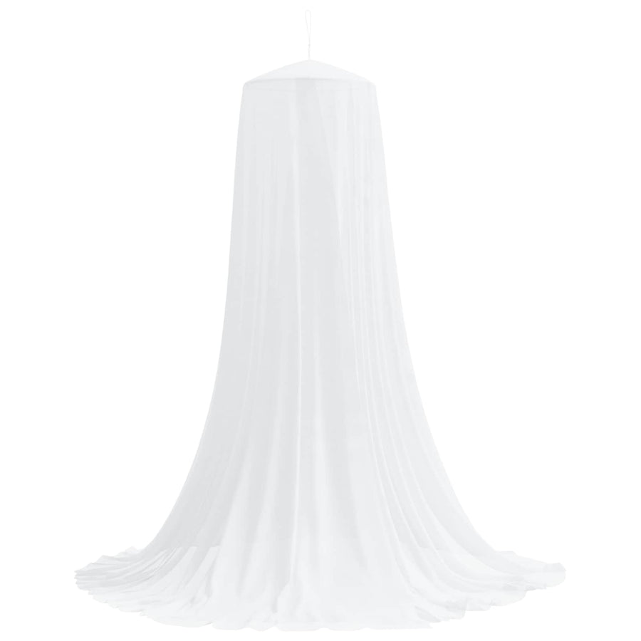 Muggennetje voor Bed 156 Gaas 3 pcs 156 gaas Wit Ø56 x 220 cm