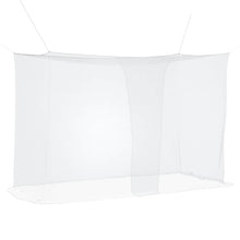 Muggennetje voor Bed 156 Gaas 3 pcs Wit Polyester