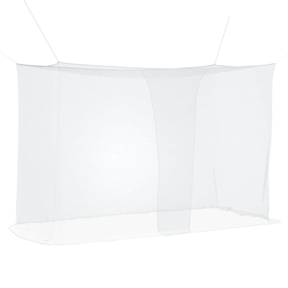 Muggennetje voor Bed 156 Gaas 3 pcs Wit Polyester