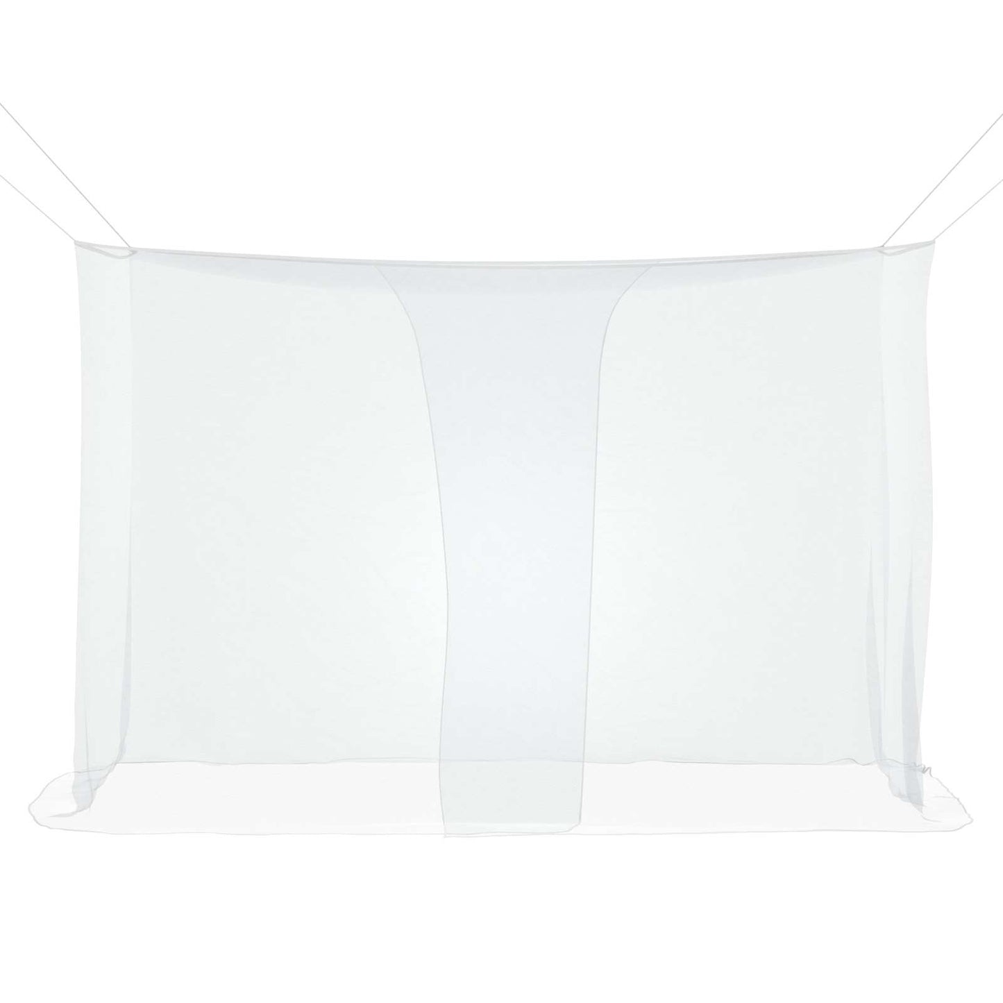 Muggennetje voor Bed 156 Gaas 3 pcs Wit Polyester