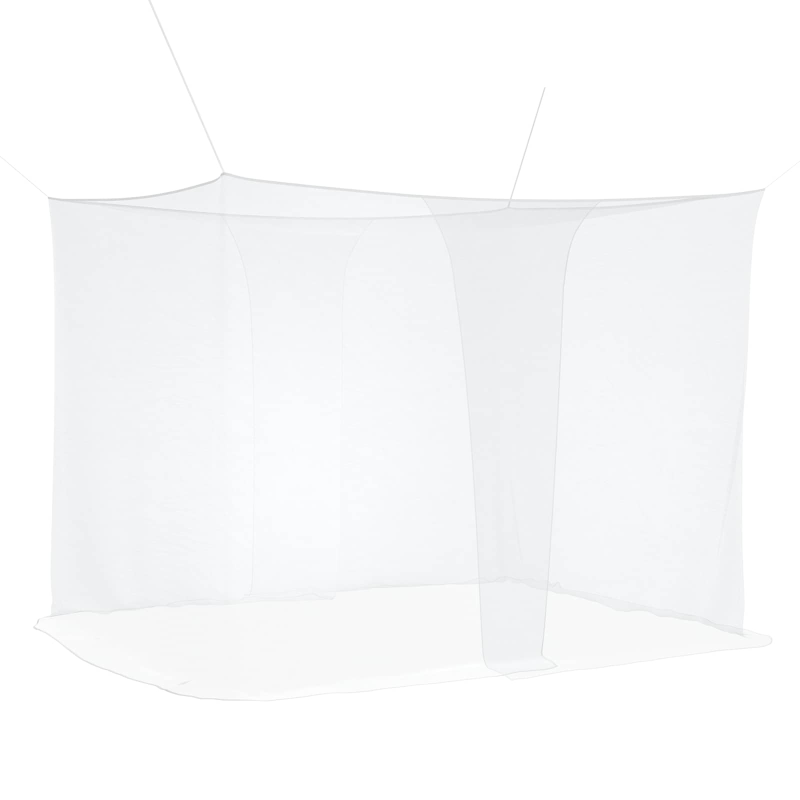 Muggennetje voor Bed 156 Gaas 3 pcs Wit Polyester