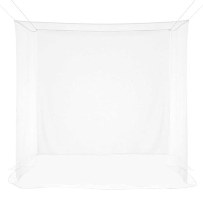Muggennetje voor Bed 156 Gaas 3 pcs Wit Polyester