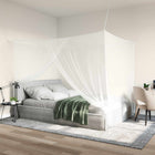 Muggennet bed 220x180x180 cm wit polyester