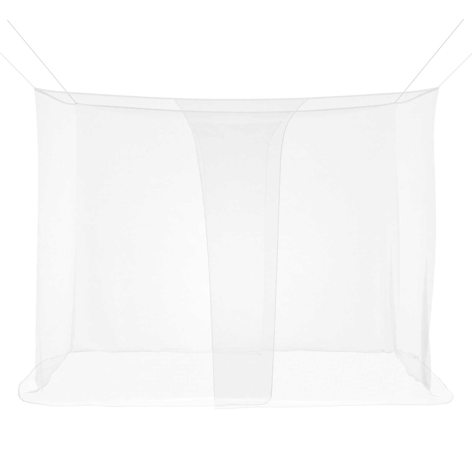 Muggennetje voor Bed 156 Gaas 3 pcs Wit Polyester