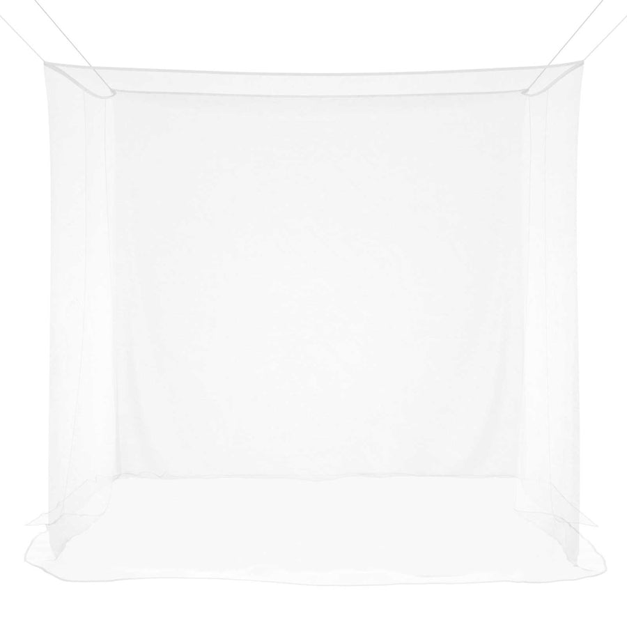 Muggennetje voor Bed 156 Gaas 3 pcs Wit Polyester