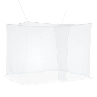 Muggennetje voor Bed 156 Gaas 3 pcs Wit Polyester