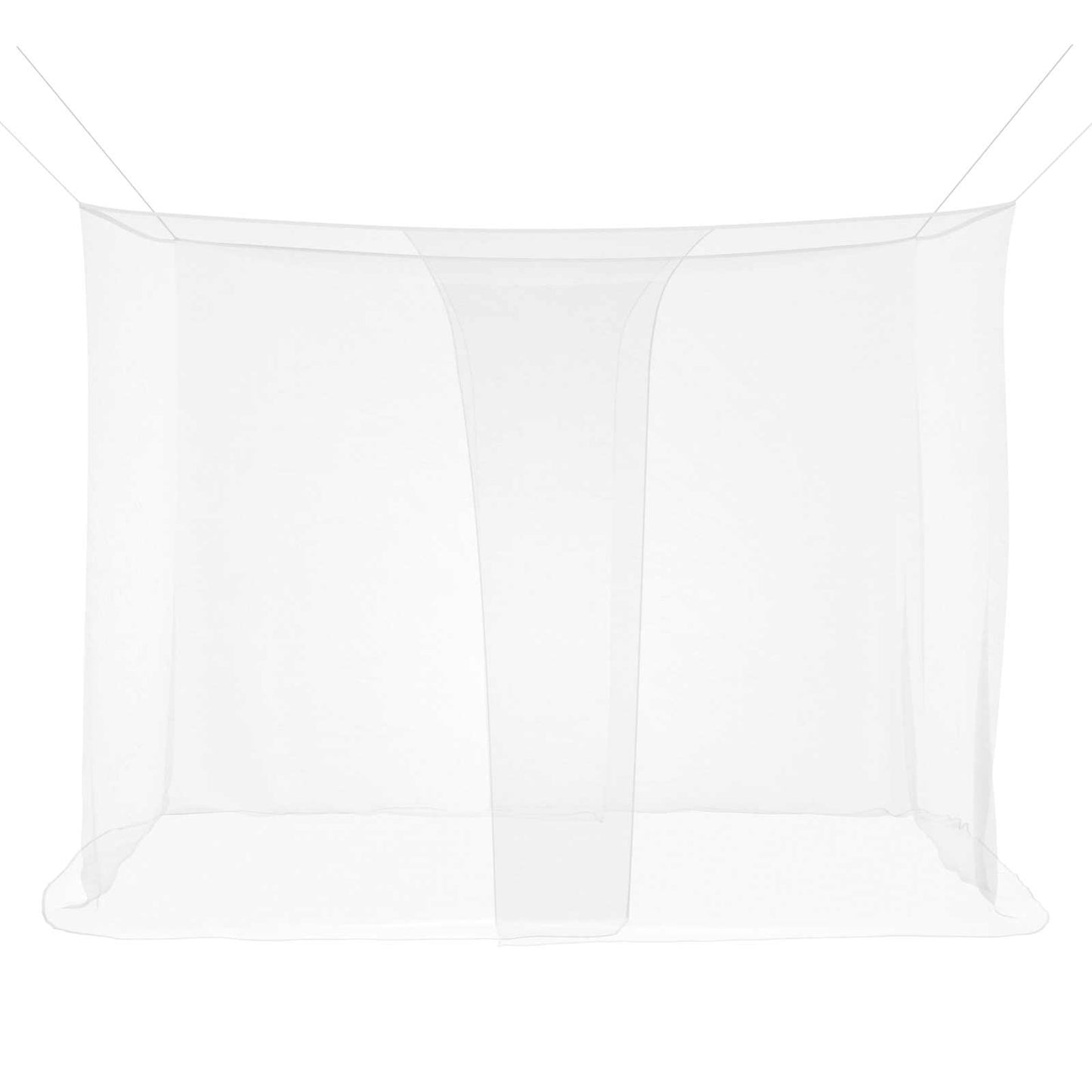 Muggennetje voor Bed 156 Gaas 3 pcs Wit Polyester