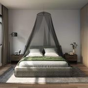 Klamboe Ø56 x 220 cm polyester zwart
