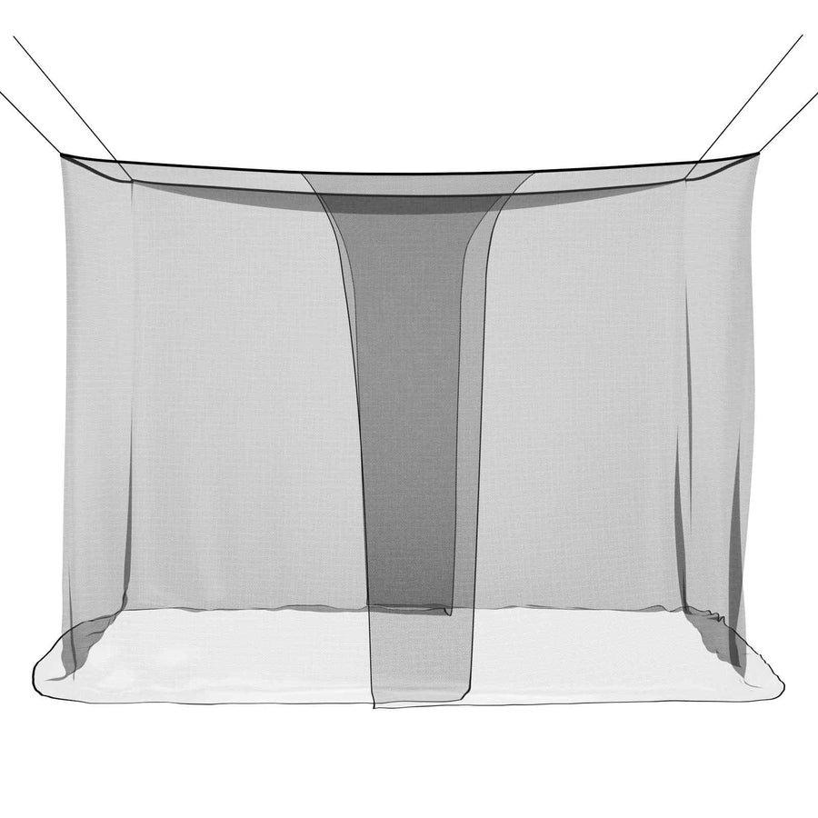 Muggennetje voor Bed 156 Gaas 3 pcs Zwart Polyester