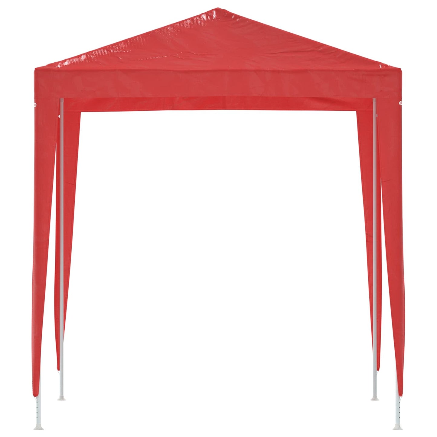 Partytent 200 x 200 x 240 cm Rood PE en staal