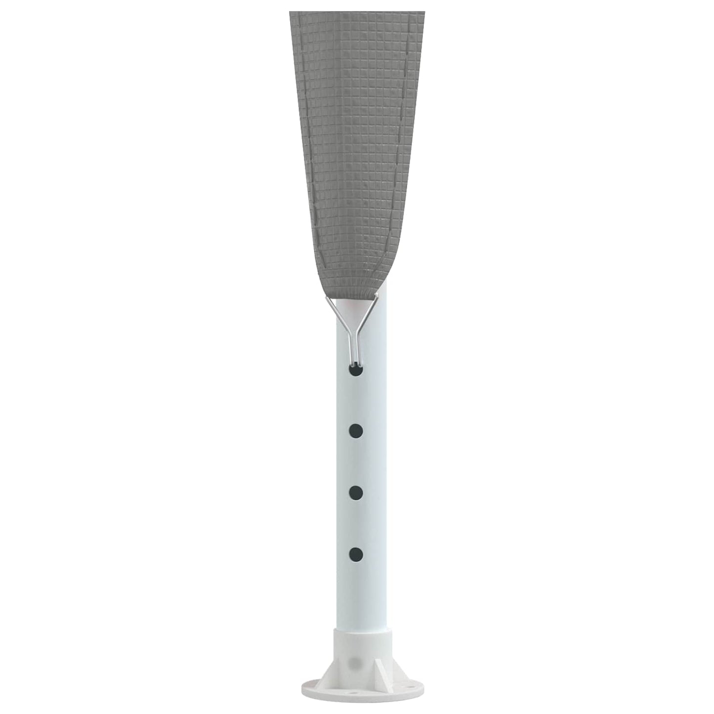 Partytent 200 x 200 x 240 cm Lichtgrijs PE en staal