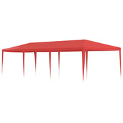 Partytent 900x300x255 cm rood PE staal