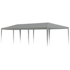 Party Tent Light Gray 900 x 300 x 255 cm PE and Steel