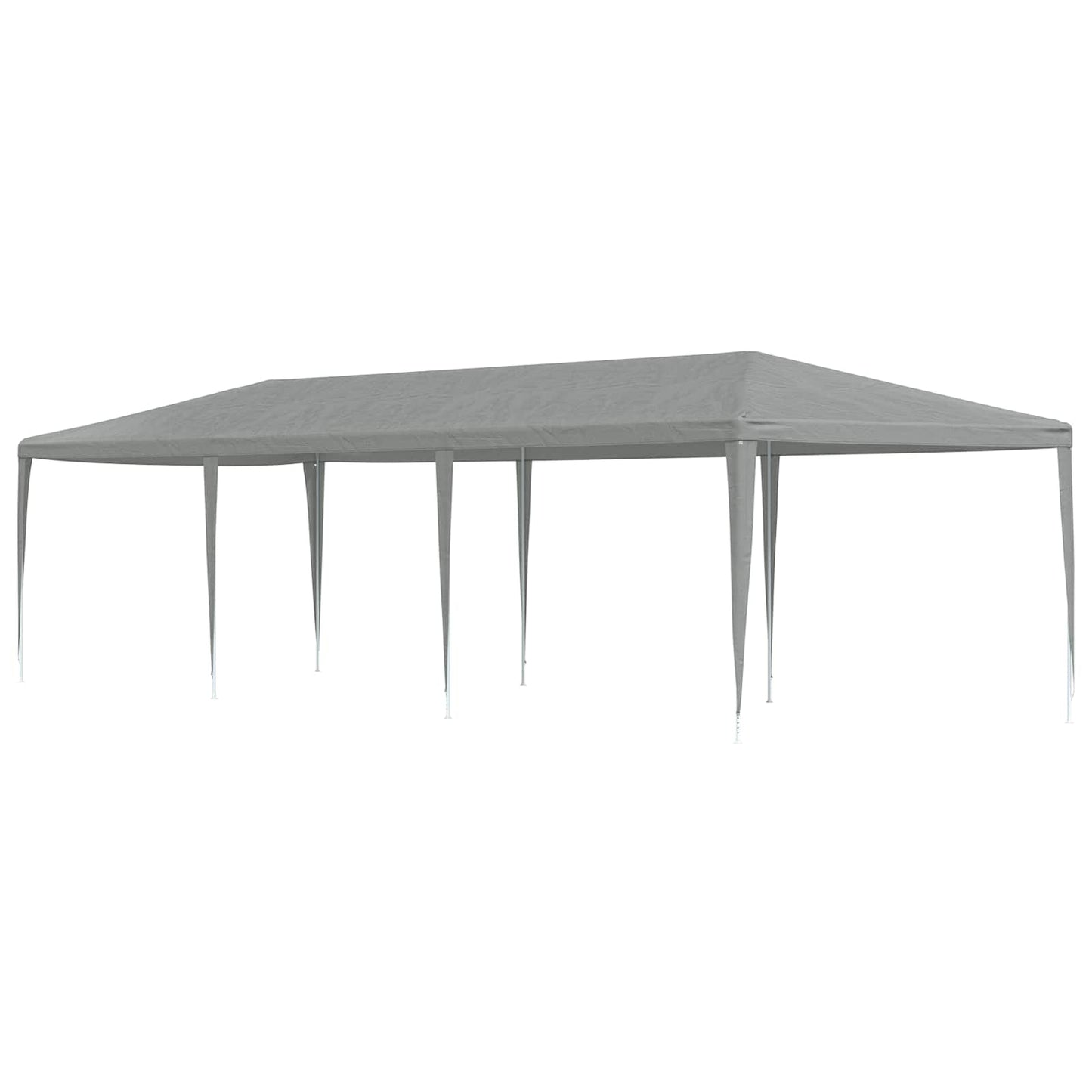 Partytent Lichtgrijs 900 x 300 x 255 cm PE en staal