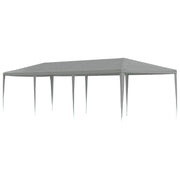 Partytent 900x300x255 cm lichtgrijs PE staal