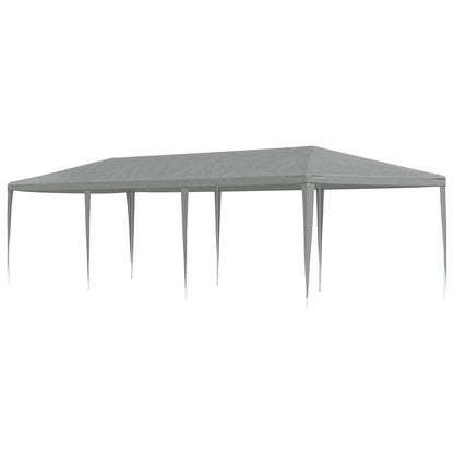 Partytent Lichtgrijs 900 x 300 x 255 cm PE en staal