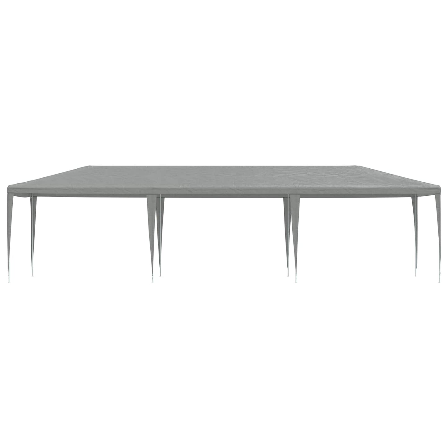 Partytent Lichtgrijs 900 x 300 x 255 cm PE en staal