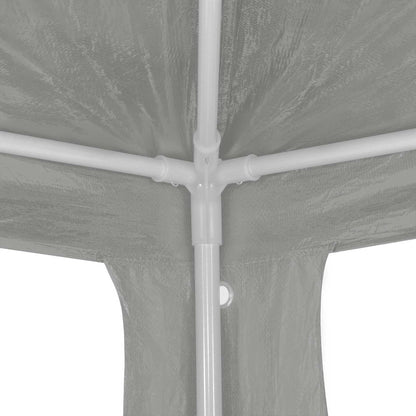Partytent Lichtgrijs 1200 x 300 x 255 cm PE en staal