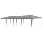 Party Tent Light Gray 1200 x 300 x 255 cm PE and Steel