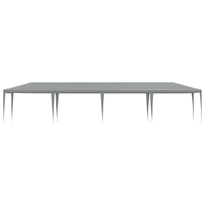 Partytent Lichtgrijs 1200 x 300 x 255 cm PE en staal