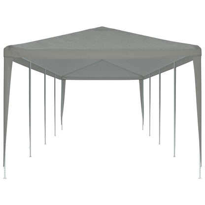 Partytent Lichtgrijs 1200 x 300 x 255 cm PE en staal