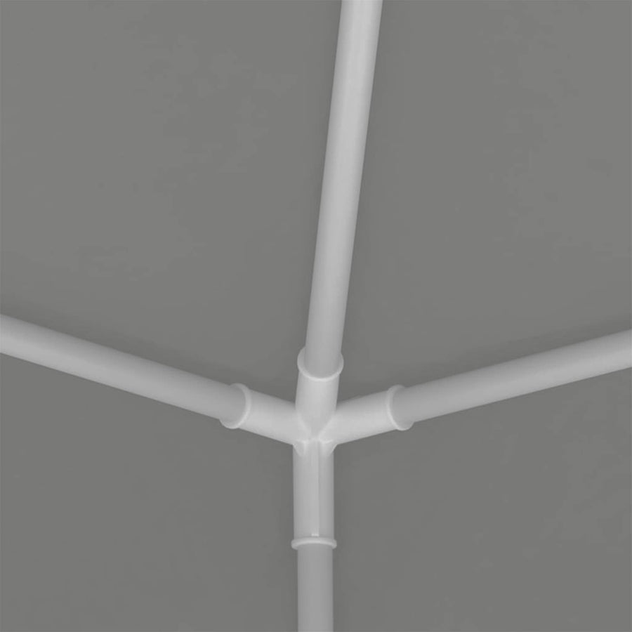Partytent Lichtgrijs 200 x 200 x 240 cm PE en staal