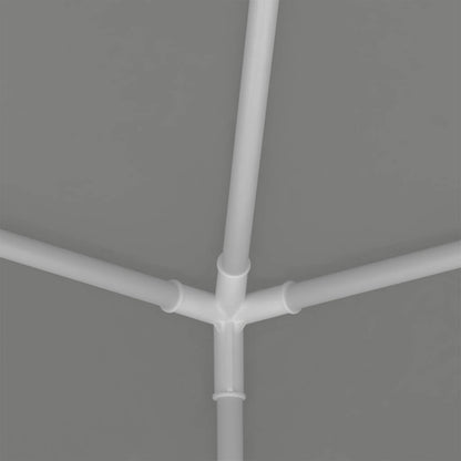 Partytent Lichtgrijs 250 x 250 x 240 cm PE en staal