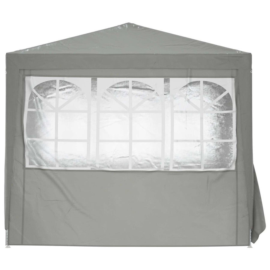 Partytent Lichtgrijs 250 x 250 x 240 cm PE en staal