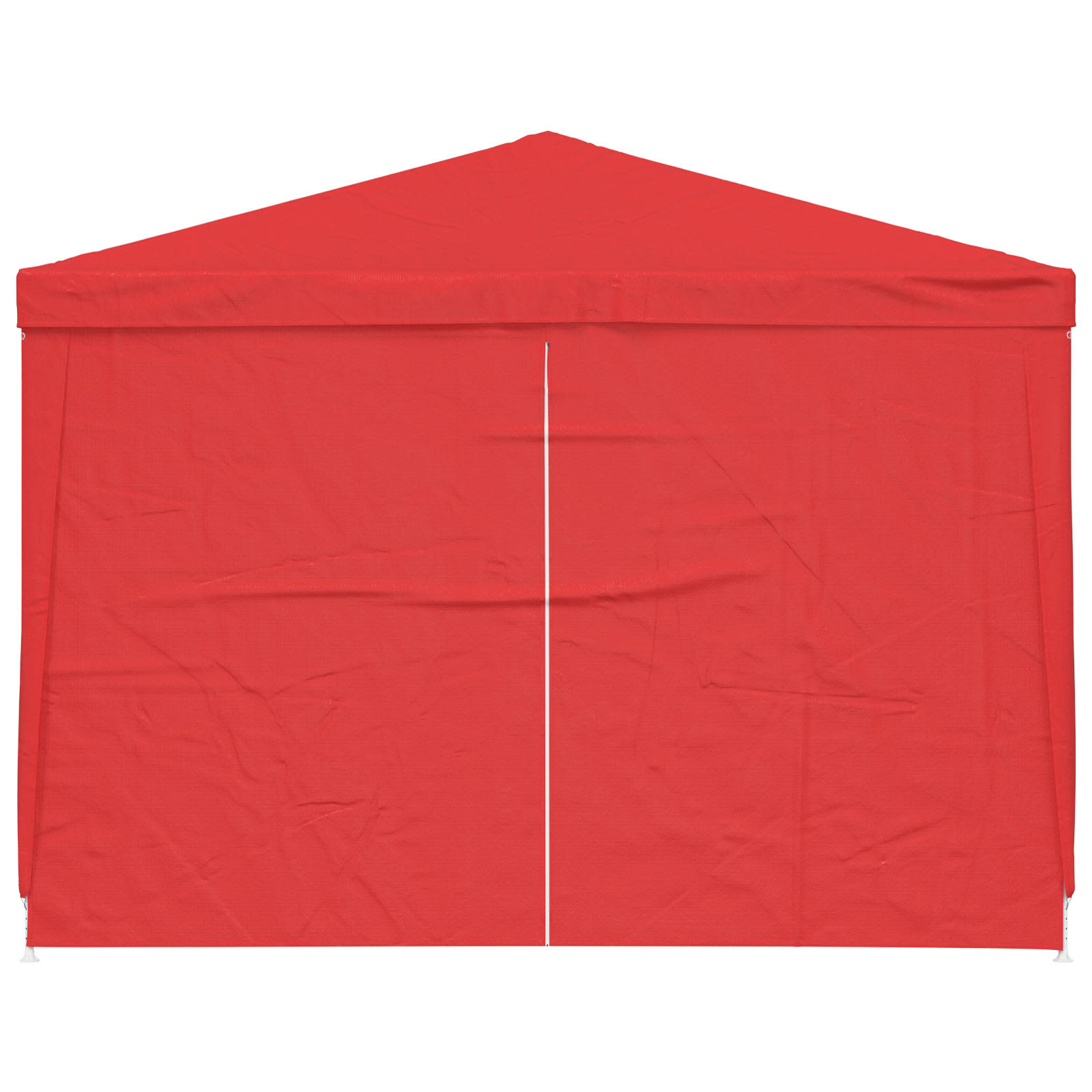 Partytent 300 x 300 x 255 cm Rood PE en staal