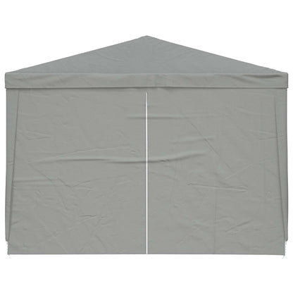 Partytent 300 x 300 x 255 cm Lichtgrijs PE en staal