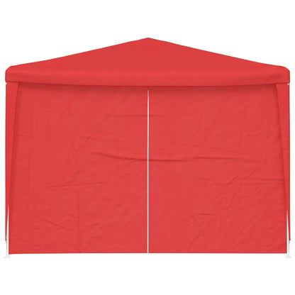 Partytent 900 x 300 x 255 cm Rood PE en staal
